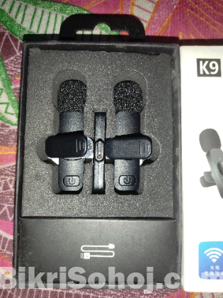 K9 Dual wireless microphone for type-C